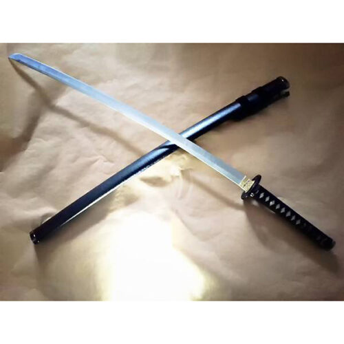 竹光・小道具　打刀　黒石目　大刀　舞台稽古、お芝居、殺陣用