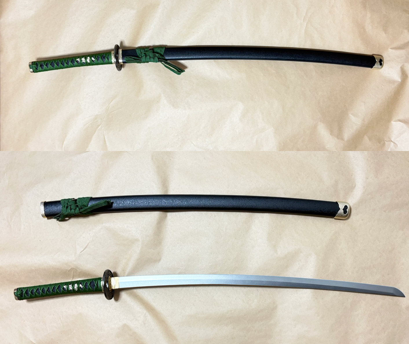 竹光刀石田正宗(打刀 拵)|忠実再現|刀剣乱舞レプリカ・刀剣男子レプリカ(軽量・竹光拵え・時代劇小道具)