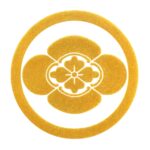 蒔絵「沖田総司」家紋シール｜丸に木瓜（まるにもっこう）・「新選組」シリーズ・和グッズ・京蒔絵・京都全