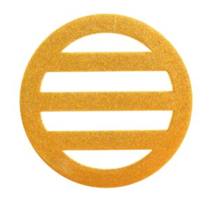 蒔絵「近藤勇」家紋シール｜丸に三つ引き・「新選組」シリーズ・和グッズ・京蒔絵・京都全