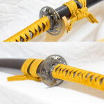 龍透かし鍔　竹光模造刀 近藤勇「長曾祢虎徹」拵