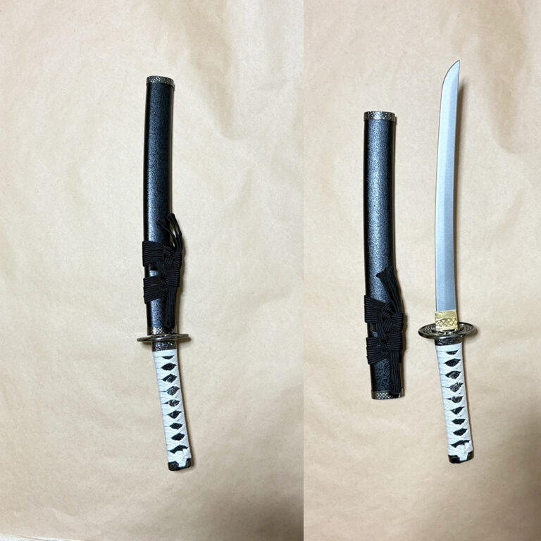 脇差し短刀（竹光・全長55cm・35.5cm刃長）